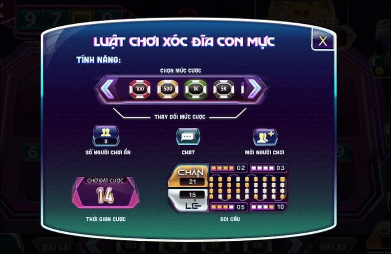 Nắm rõ về luật chơi xóc đĩa tại 789Club độc đáo