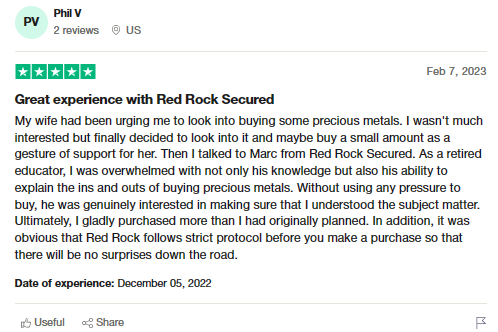 review 4 of Red Rock Secured