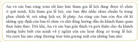 CHỦ ĐỀ 4. TIẾP NỐI TRUYỀN THỐNG QUÊ HƯƠNG