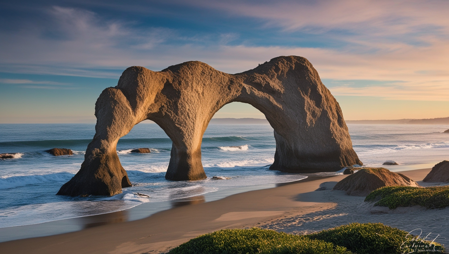 Natural Bridges State Beach