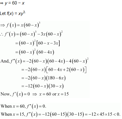 NCERT Solutions for Class 12 Maths Application of Derivatives