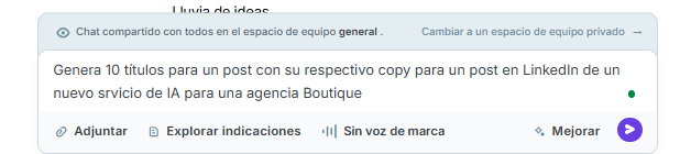 Ingreso de información