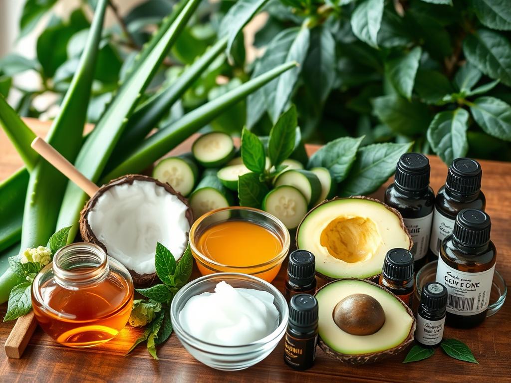 Natural Ingredients for Skin Pore Treatment