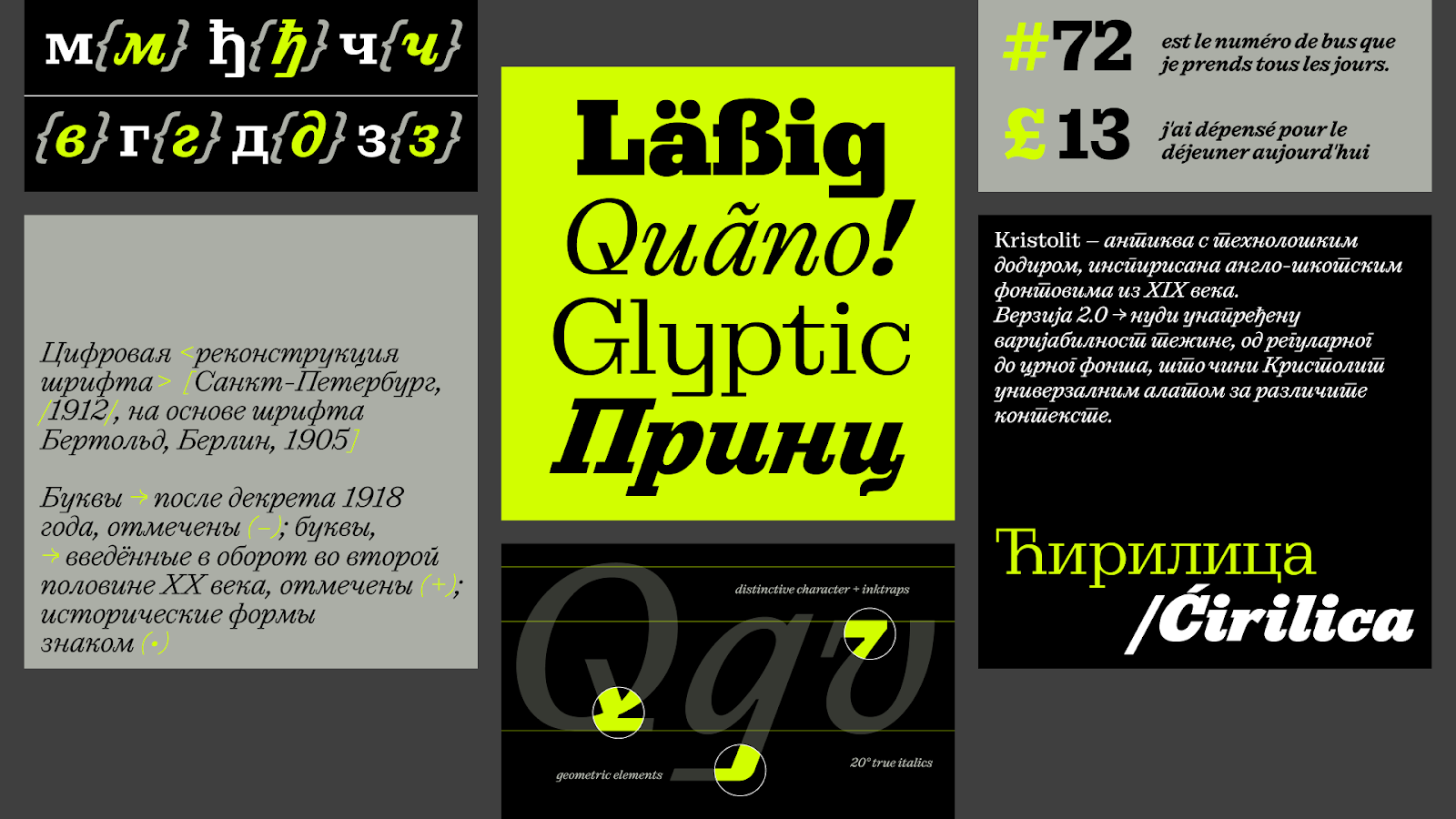 Image from the Kristolit Variable Font: The Perfect Blend of Serif Tradition and Modern Tech article on Abduzeedo