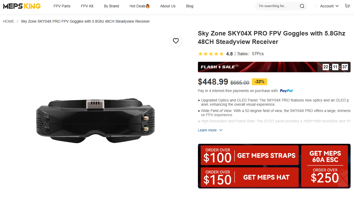 Skyzone goggles