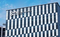 This  contain SM Entertainment office building with the logo on it's side