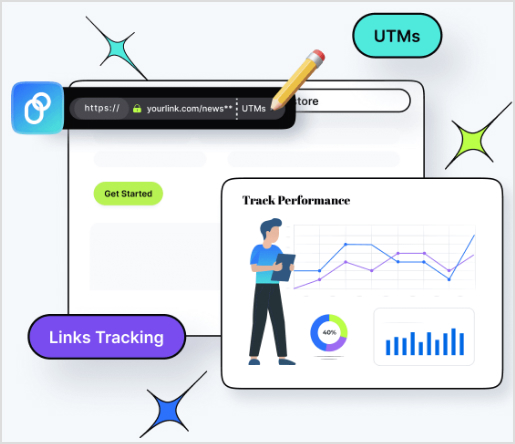 Track your text links