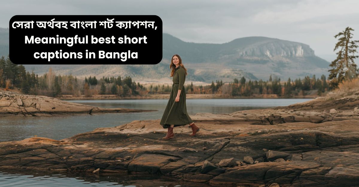 সেরা অর্থবহ বাংলা শর্ট ক্যাপশন, Meaningful best short captions in Bangla