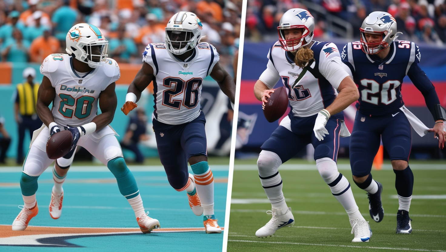 Miami Dolphins vs New England Patriots Match Player Stats
