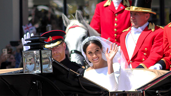 Meghan Markle et le Prince Harry.