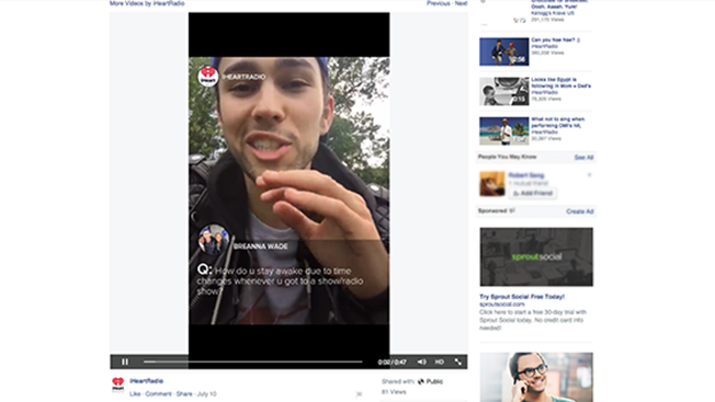 Facebook is excellent alternative for hosting public ad-free videos.