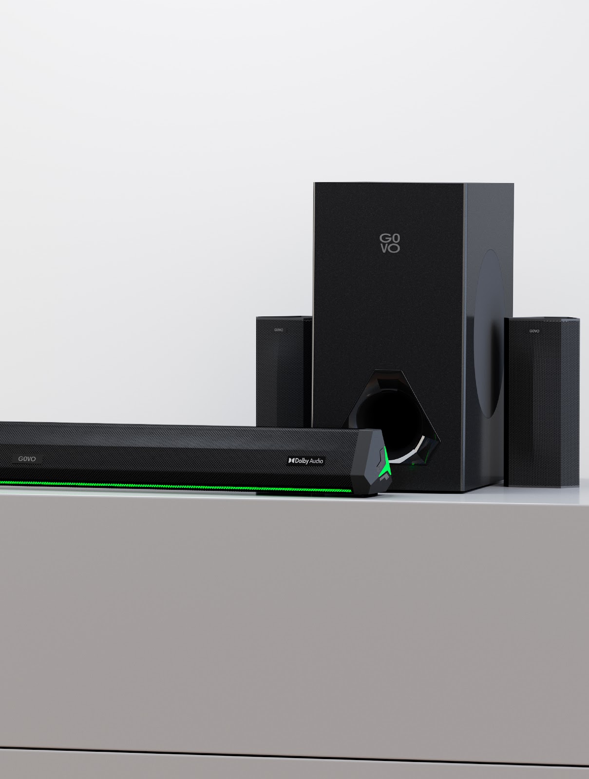 soundbar with subwoofers