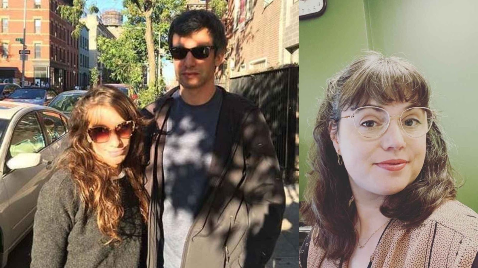 Sarah Ziolkowska with Nathan Fielder