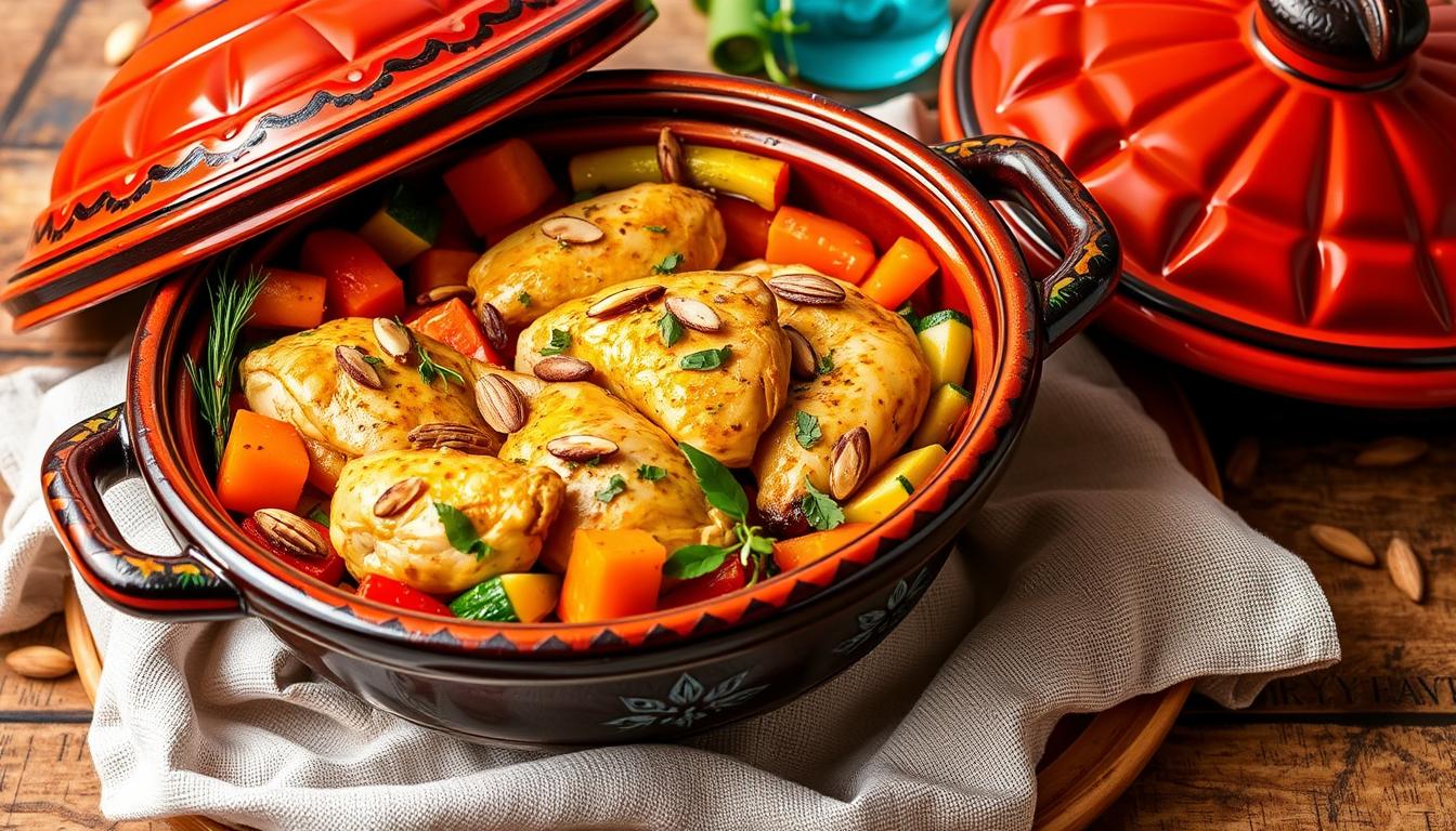 Saffron Chicken Tagine