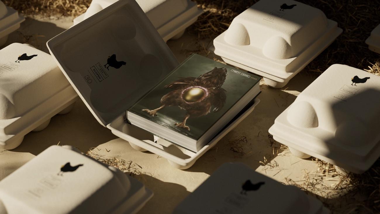 Image from the SCOPEN's 30th Anniversary: Editorial Design for a Golden Idea article on Abduzeedo