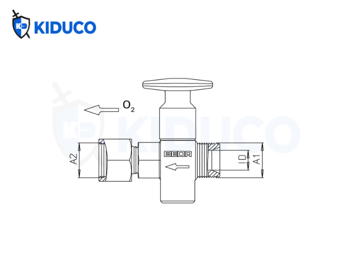 Bảng thông số của Van Oxy 1 chiều