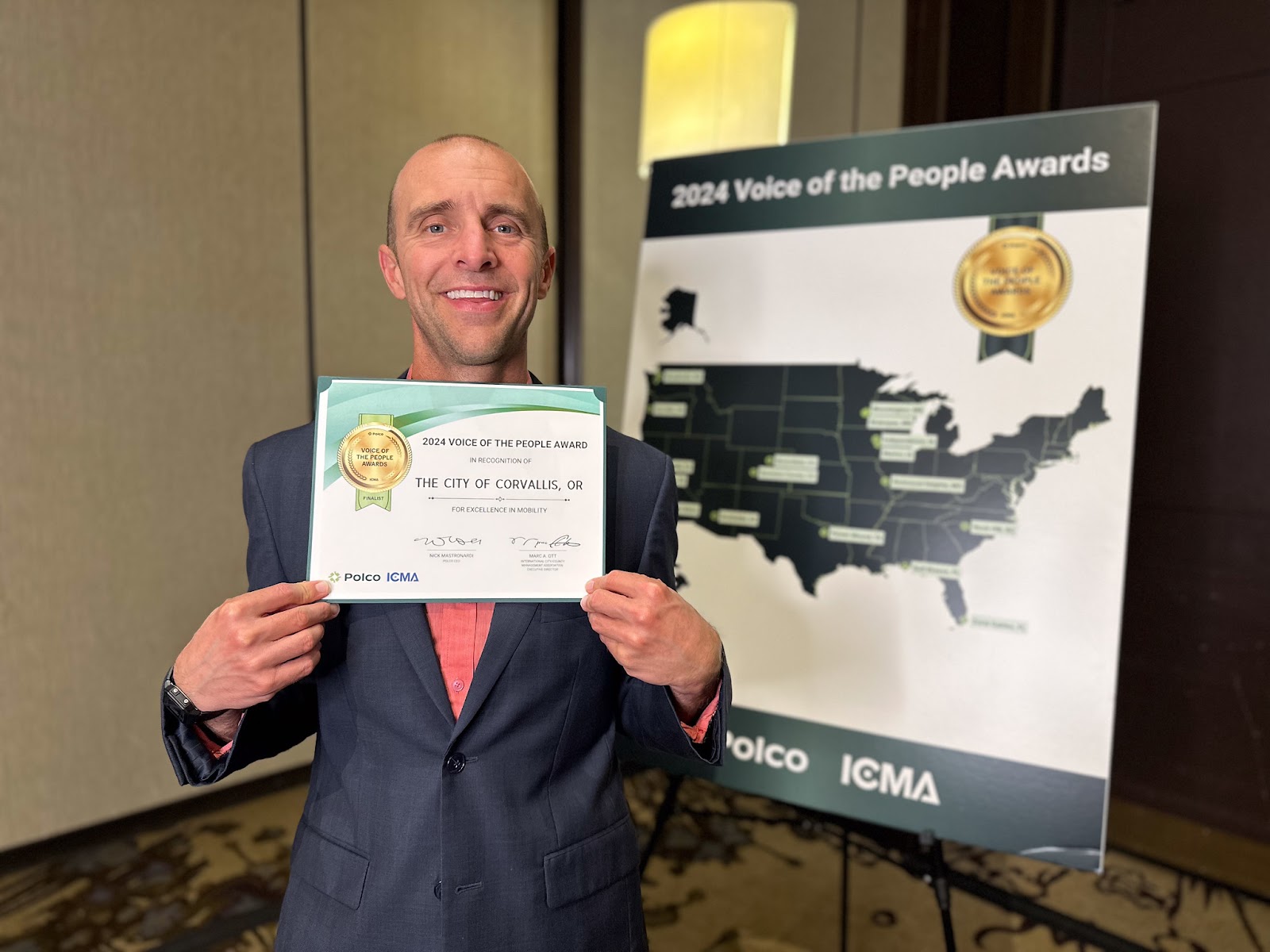 Corvallis, Oregon: Voice of the People (VOP) Award Finalist for Excellence in Mobility