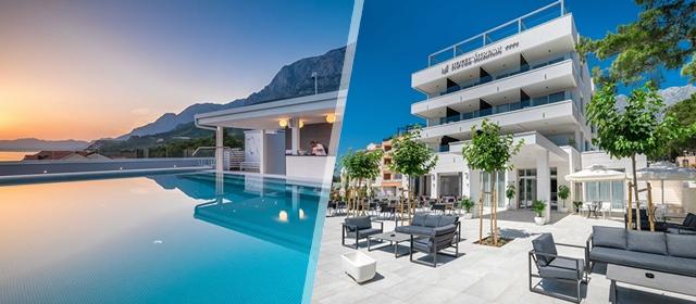 SPEKTAKULARNO] Započnite ljeto sa stilom! Boutique Hotel Mirjam 4* u  Makarskoj poziva Vas na 3 dana/ 2 noćenja s doručkom za dvoje i djecu do 3  god. + bazen, sauna, jacuzzi i parking... - Crno Jaje