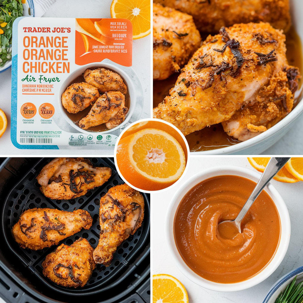 Trader Joe's Orange Chicken air fryer