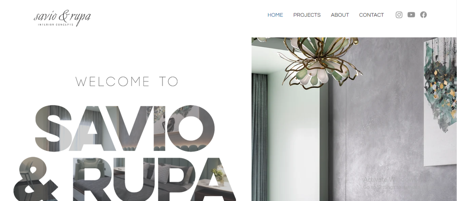 Savio and Rupa Interior Concepts