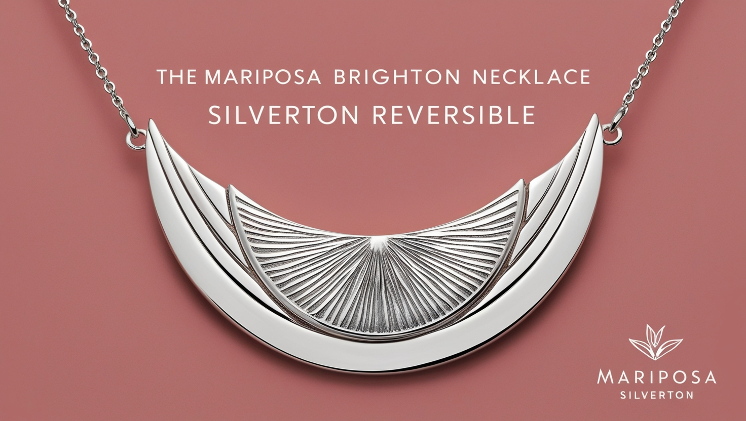 Mariposa Brighton Necklace Silverton Reversible