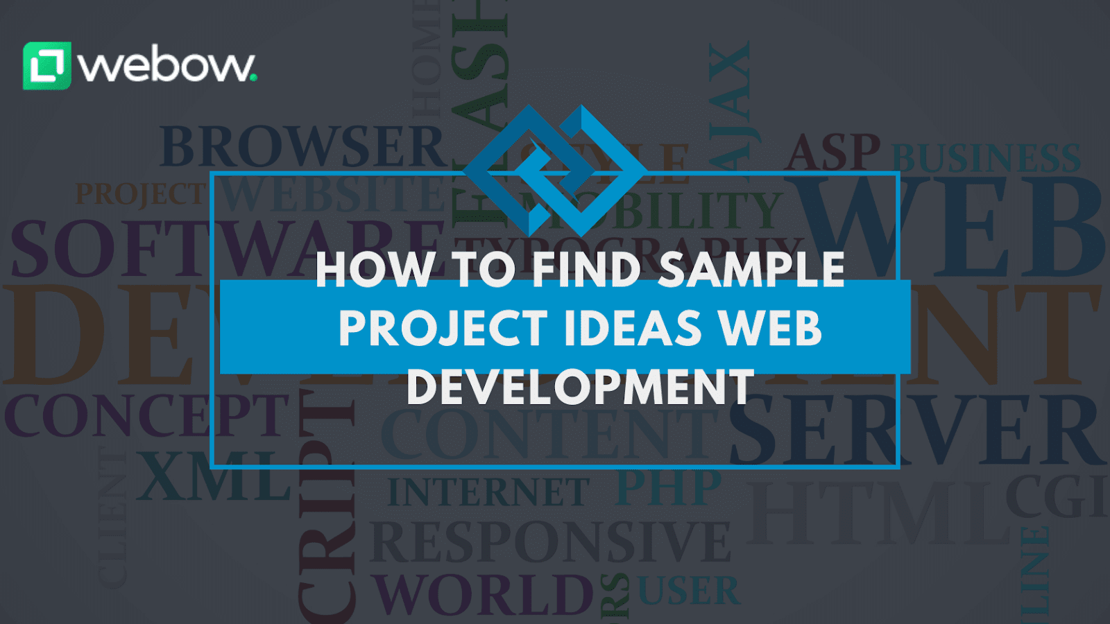 how to find sample project ideas web development