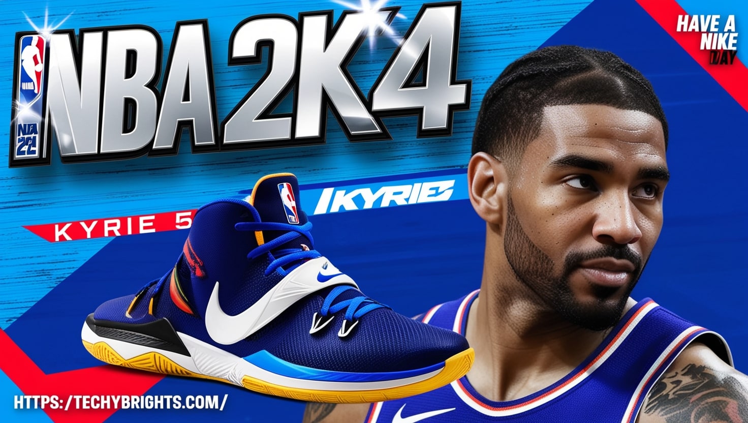 NBA 2K24 Have a Nike Day Kyrie 5 Shoes