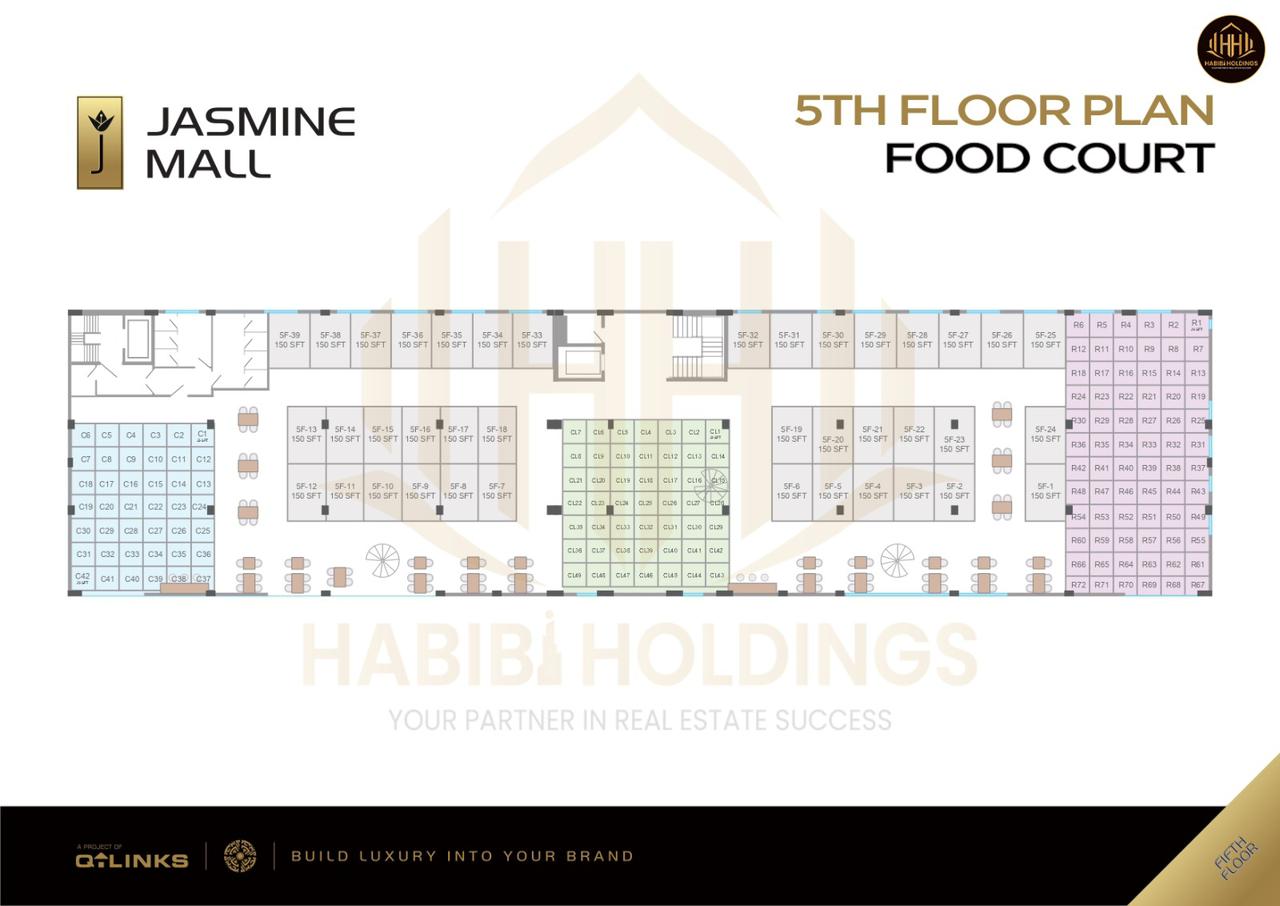 Launching Bahria 1st Food Court in Jasmine Mall 
