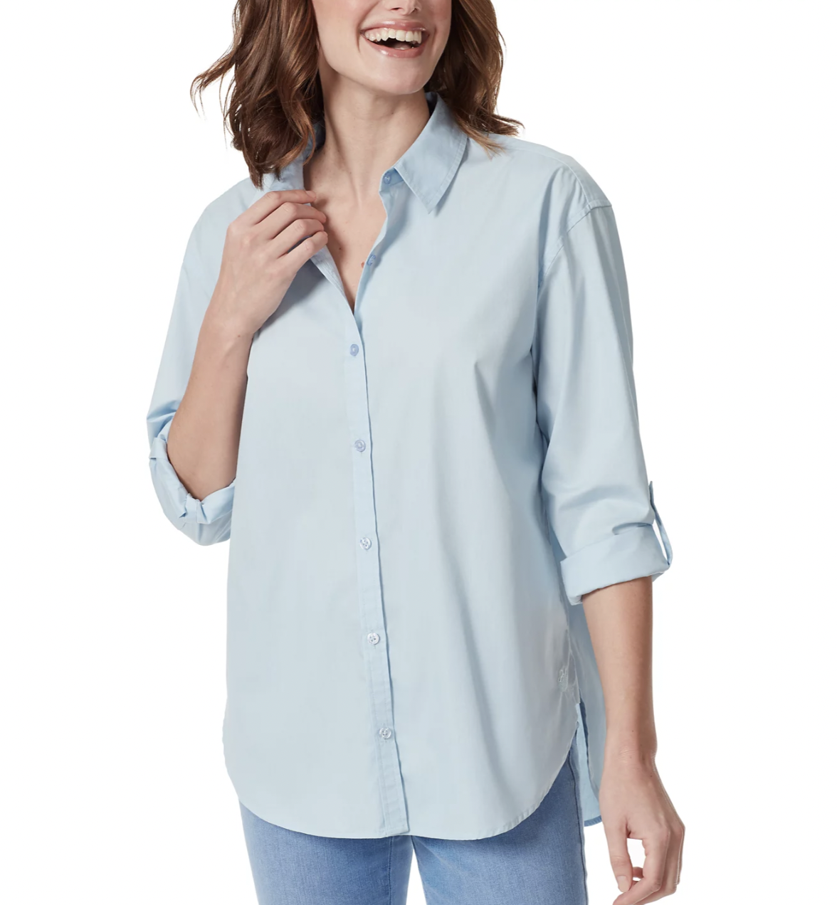 Gloria Vanderbilt Amanda Button-Front Shirt at Macy’s