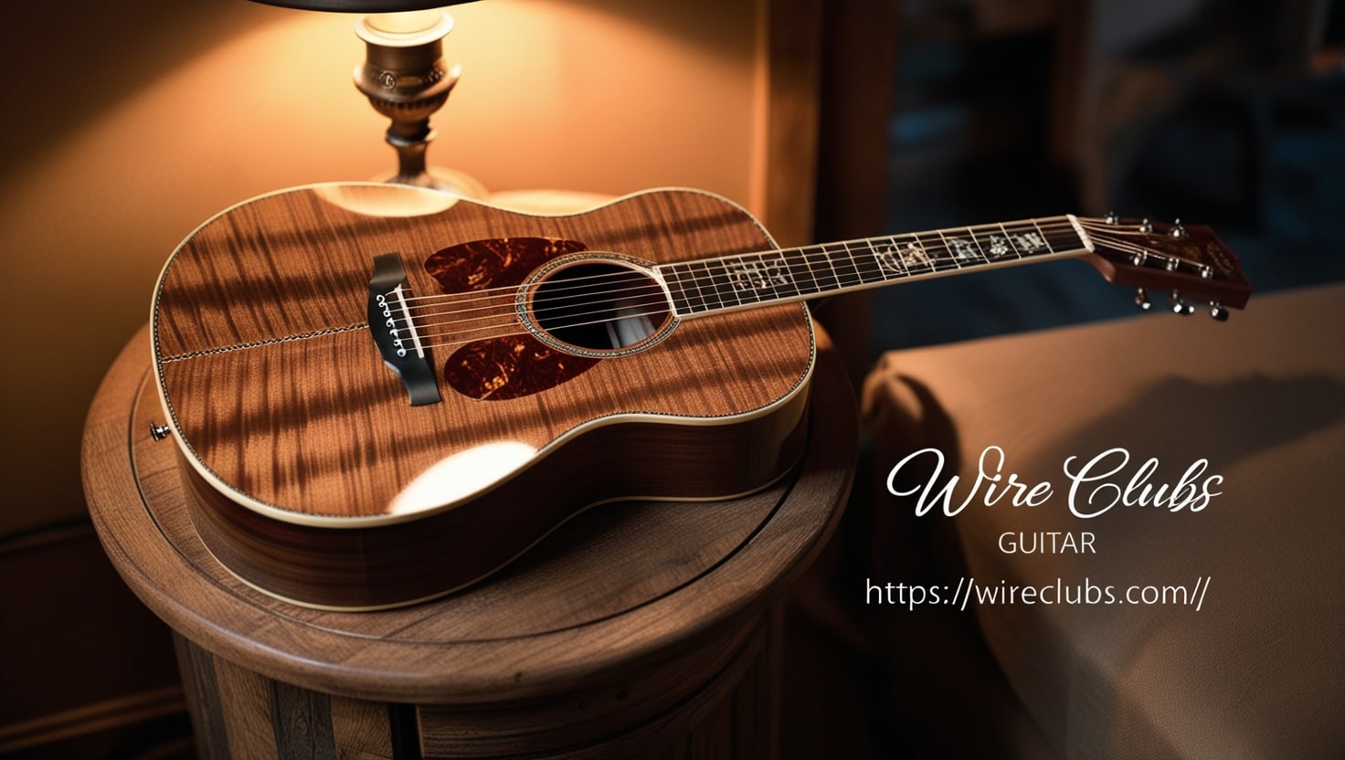 acoustic guitar withport on sidesideole