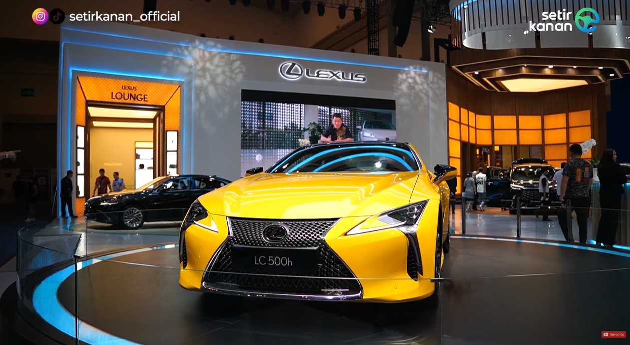 exterior depan lexus lc 500h