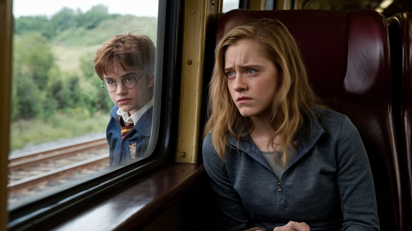 How Did Hermione Recognize Harry on the Train