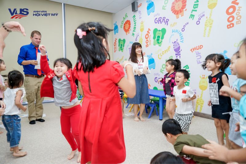 Trung tâm tiếng anh cho trẻ mầm non