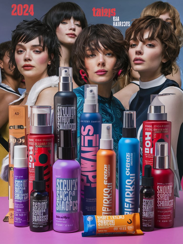 16. Styling Products for Short Shag Haircuts