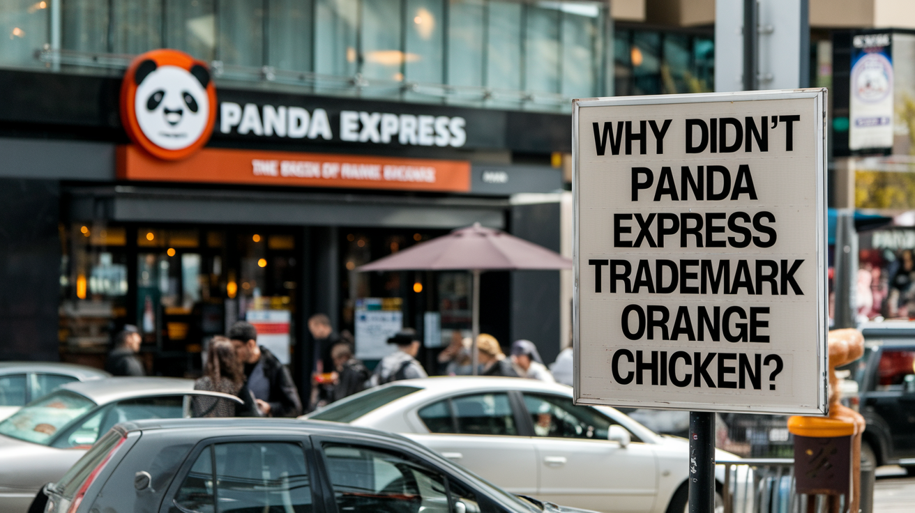 why didn't Panda Express trademark orange chicken