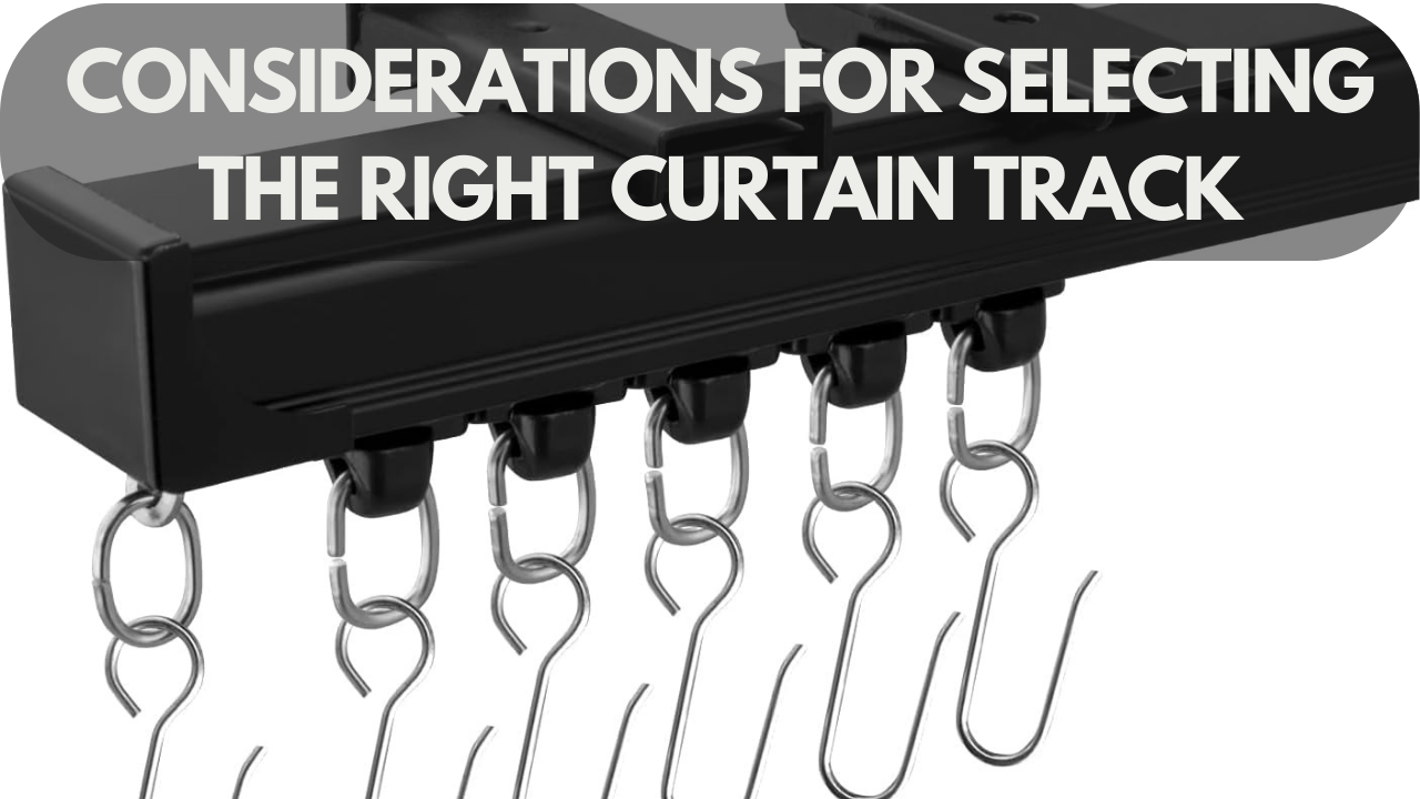 Learn what to consider when choosing the right heavy-duty curtain track for your needs.