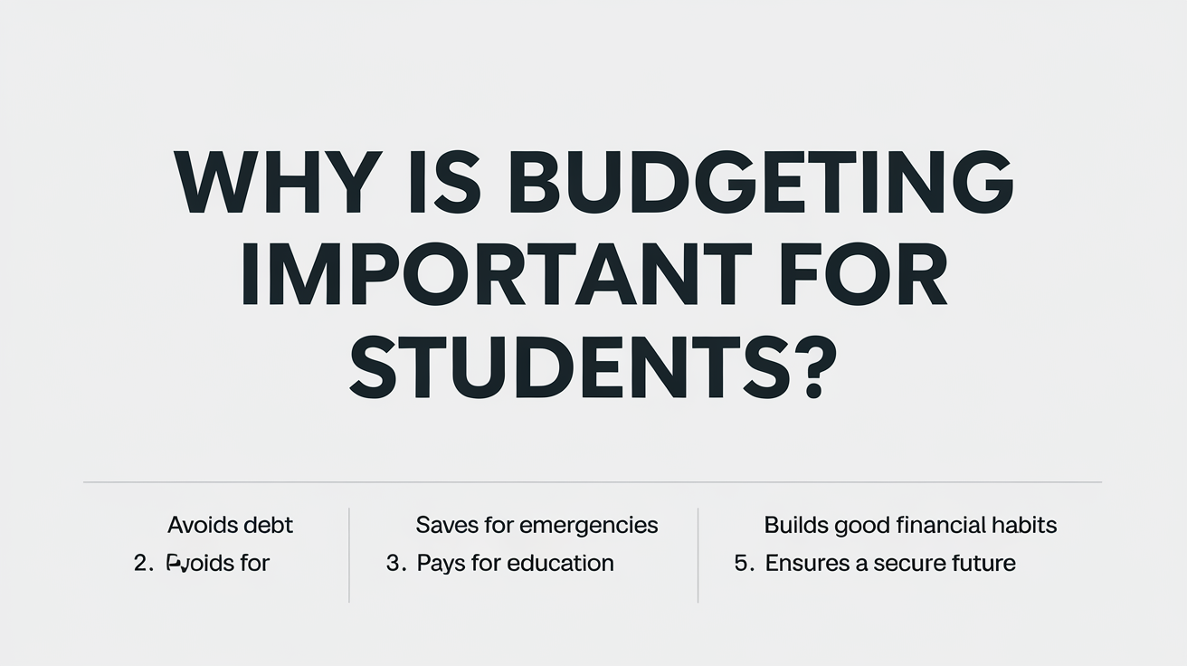 Why is budgeting important for students