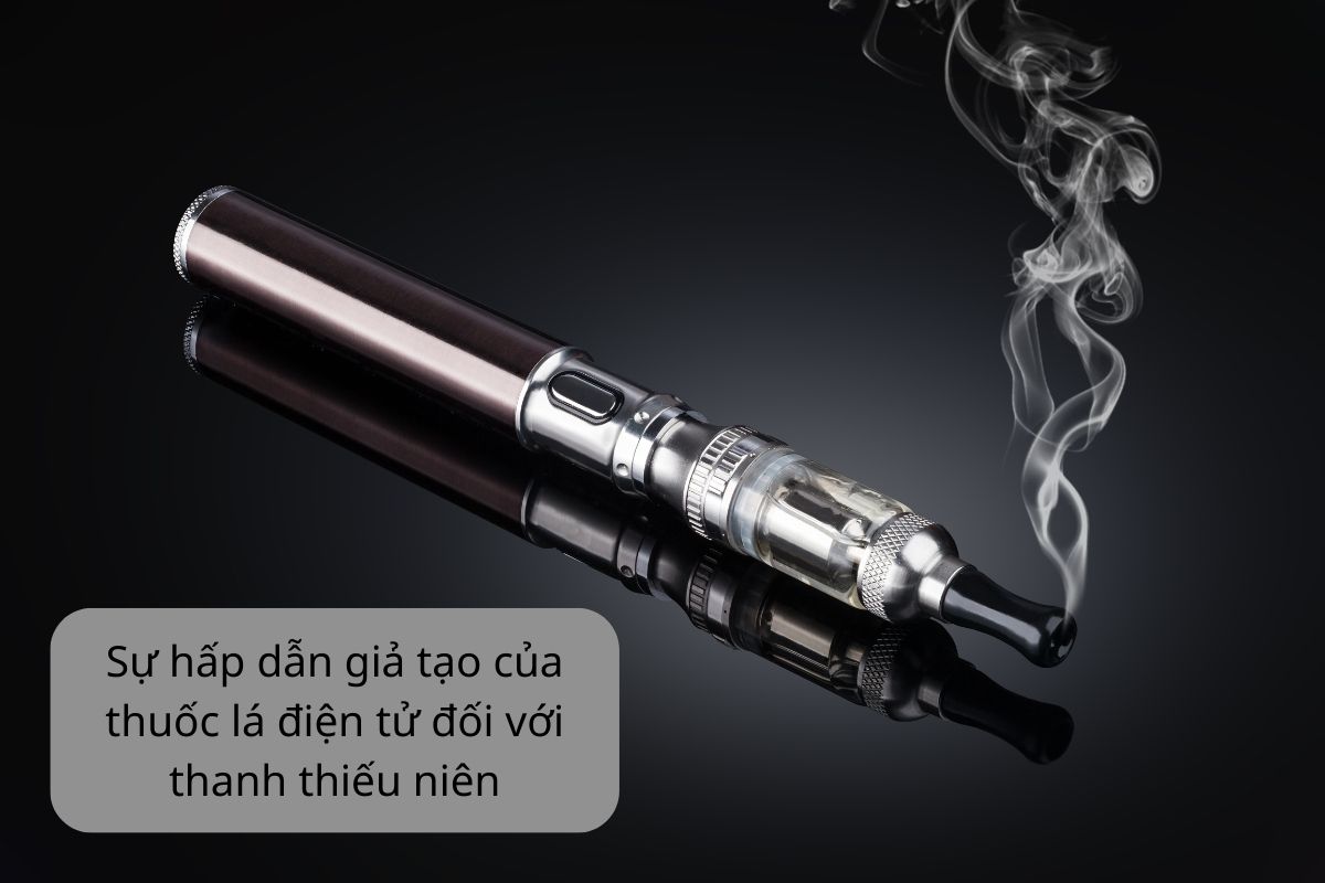 Vạch trần sự hấp dẫn giả tạo của thuốc lá điện tử đối với thanh thiếu niên