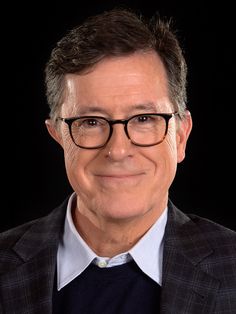 A picture of Stephen Colbert smiling