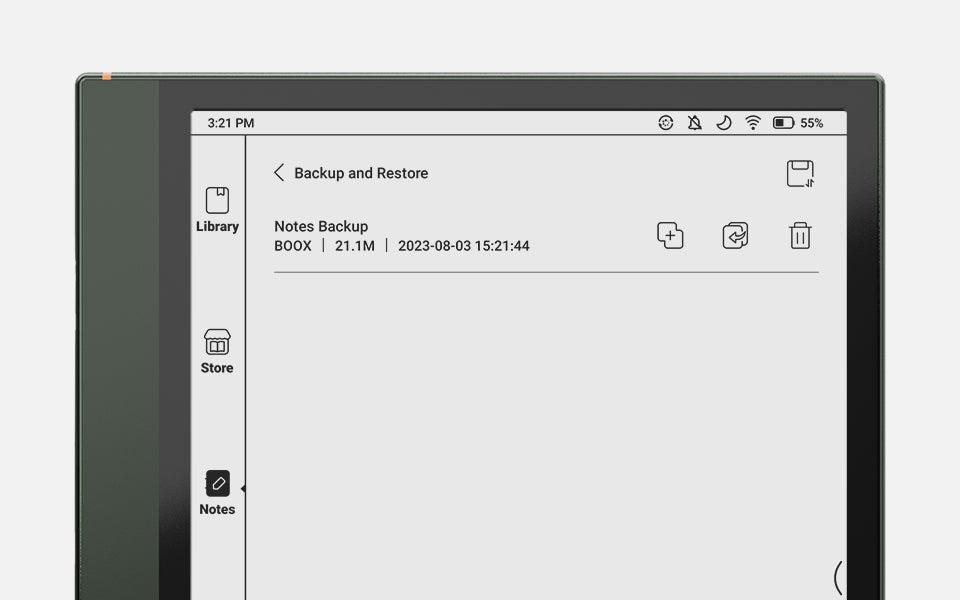 BOOX Offline Backup in Bulk