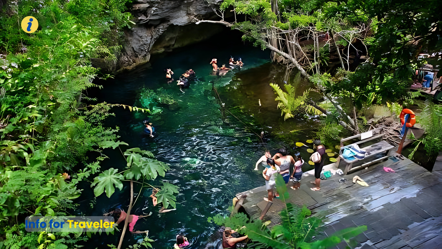 Cenote in Cancun