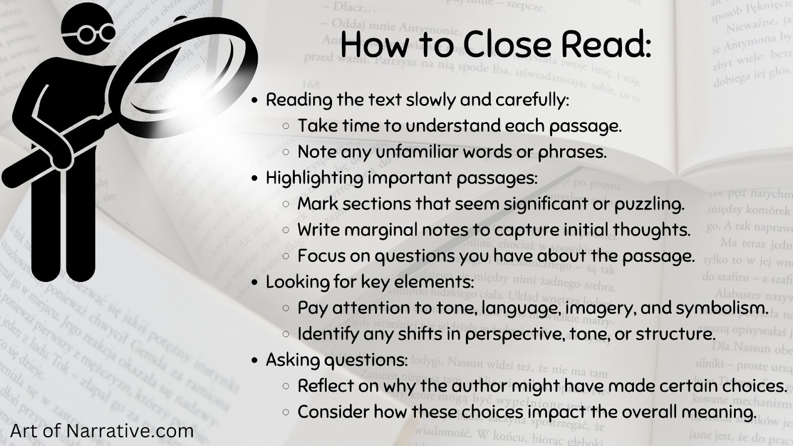 How to Close Read