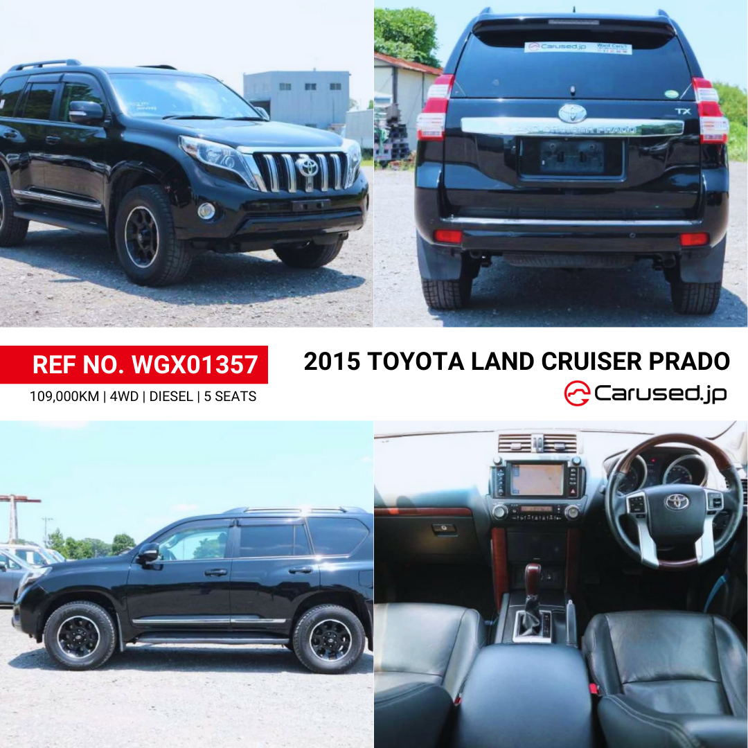 toyota land cruiser prado exterior / interior view