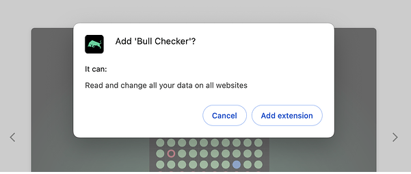 The Suspected Extension: Bull Checker