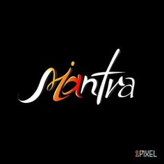 A logo of mantra



