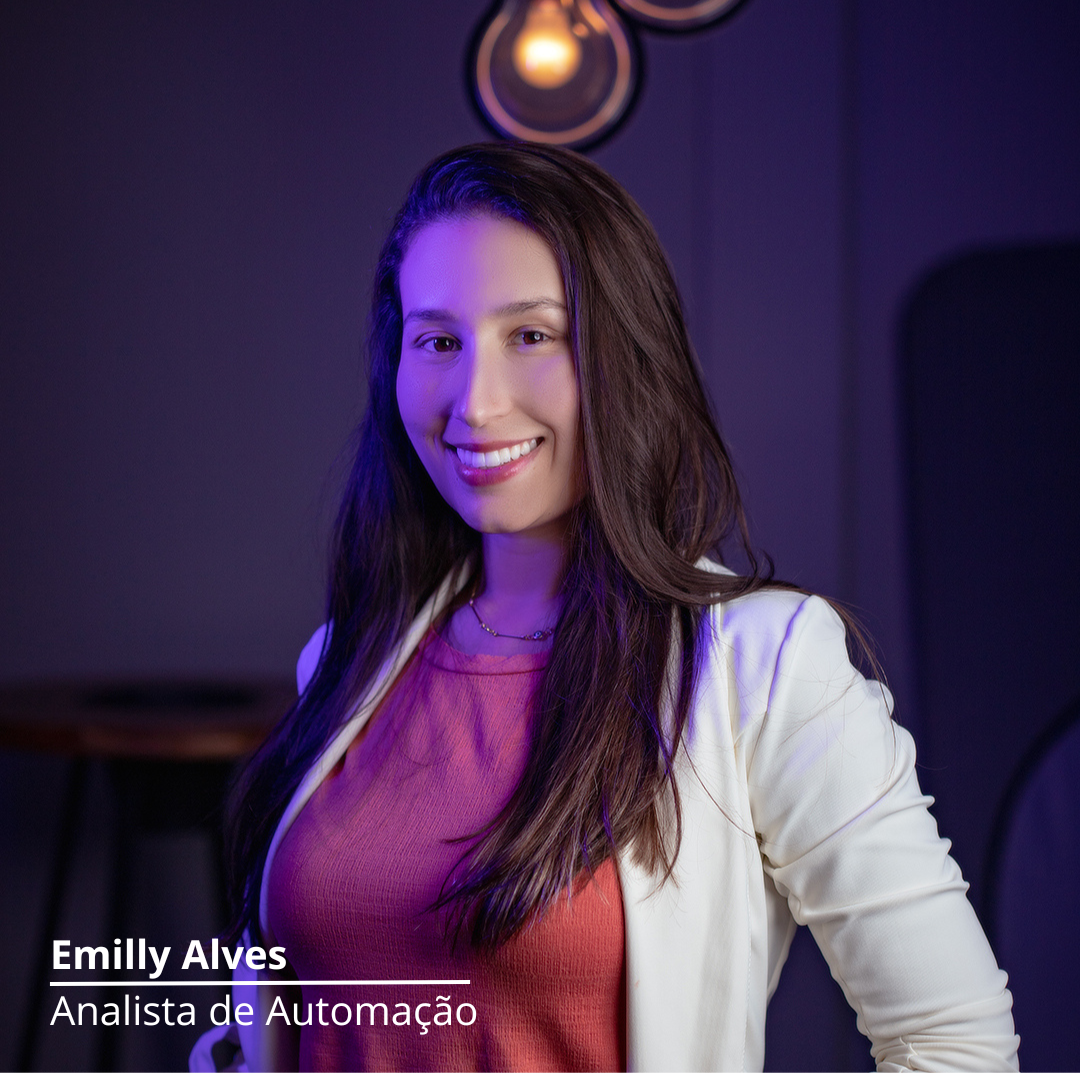 Emilly Alves é Analista de Automação e de Inbound Marketing na Astrus Digital, responsável pela execução de estratégias no RD Station.