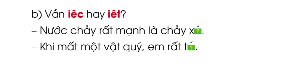 BÀI 20: GẮN BÓ VỚI CON NGƯỜIChia sẻQuan sát tranh và cho biết:Câu 1: Có những vật nuôi nào trong bức tranh?Giải nhanh:Bò, gà, vịt, chó, mèo.Câu 2: Các bạn nhỏ đang làm gì?Giải nhanh:Chơi đùa cùng con chó và con mèo.BÀI ĐỌC 1: CON TRÂU ĐEN LÔNG MƯỢTĐọc hiểuCâu 1: Bài thơ là của ai?Trả lời:Bài thơ là lời của bạn nhỏ (tác giả).Câu 2: Tìm từ ngữ tả hình dáng con trâu trong 4 dòng đầu?Trả lời:- Từ ngữ tả hình dáng con trâu trong 4 dòng thơ đầu là: Lông mượtCái sừng vênh vênhCao lớn lênh khênhChân đi như đạp đấtCâu 3: Cách trò chuyện của bạn nhỏ thể hiện tình cảm với con trâu như thế nào?Trả lời:Cách trò chuyện của bạn nhỏ thể hiện sự yêu quý, rất thân thiết, gần gũi với con trâu.Luyện tậpCâu 1: Xếp các từ dưới đây vào nhóm thích hợp:Giải nhanh:Từ chỉ sự vật: trâu, sừng, nước, Mặt Trời, Mặt Trăng.Từ chỉ đặc điểm: đen, mượt, vênh vênh, trong, hồng, tỏ, xanh.Câu 2: Tìm những câu là lời khuyên của bạn nhỏ với con trâu:a. Trâu ơi, ăn cỏ mậtHay là ăn cỏ gà?b. Đừng ăn lúa đồng tac. Trâu ơi uống nước nhà.d. Trâu cứ chén cho noNgày mai cày cho khỏe.Giải nhanh:B, c, d Bài viết 1Câu 1: Nghe – viết: Trâu ơiGiải nhanh:Nghe – viếtCâu 2: Chọn chữ hoặc vần phù hợp vào chỗ trống:Giải nhanh:a. Suốt, xướng?b. xiết, tiếc.Câu 3: Chọn chữ hoặc vần phù hợp vào chỗ trống:Giải nhanh:a. xông lên, dòng sông, xen lẫn, hoa senb. viết chữ, làm việc, bữa tiệc, thời tiết.Câu 4: Tập viếta. Viết chữ hoa: Qb. Viết ứng dụng: Quên hương đổi mới từng ngày.BÀI ĐỌC 2: CON CHÓ NHÀ HÀNG XÓMĐọc hiểu Câu 1: Bạn của bé ở nhà là ai?Trả lời:Bạn của Bé ở nhà là Cún Bông.Câu 2: Cún Bông đã giúp Bé như thế nào:a. Khi Bé ngã.b. Khi Bé phải nằm bất động.Trả lời:a. Khi Bé ngã: Cún Bông đã chạy đi tìm người giúp.b. Khi Bé nằm bất động: Cún mang cho Bé tờ báo, con búp bê,...Thỉnh thoảng Cún chạy nhảy, nô đùa cho Bé vui.Câu 3: Vì sao bác sĩ nghĩ rằng Bé mau lành là nhờ Cún Bông?Trả lời:Bác sĩ nhìn Bé vuốt ve Cún, bác sĩ hiểu chính Cún đã giúp bé mau lành.Luyện tậpCâu 1: Tìm bộ phận câu trả lời cho câu hỏi Thế nào?a. Vết thương của Bé khá nặng.b. Bé và Cún càng thân thiết.c. Bác sĩ rất hài lòng.Giải nhanh:a. khá nặng.b. càng thân thiết.c. rất hài lòng.Câu 2: Đặt một câu nói về cún Bông theo mẫu Ai thế nào?Giải nhanh:Cún Bông rất thông minh.Kể chuyệnCâu 1: Dựa theo tranh, kể lại từng đoạn câu chuyện Con chó nhà hàng xóm?Trả lời:- Quan sát tranh:Bức tranh 1: Bé rất thích chó nhưng nhà bé không nuôi con nào. Bé đành chơi với Cún Bông, con chó nhà bác hàng xóm. Bé và Cún thường nhảy nhót tung tăng khắp vườn.Bức tranh 2: Một hôm, bé mải chạy vấp phải một khúc gỗ và ngã đau, không đứng dậy được. Bé khóc, Cún nhìn Bé và chạy đi tìm người giúp. Vết thương khá nặng nên Bé phải bó bột, nằm bất động trên giường.Bức tranh 3: Bạn bè thay nhau đến thăm, kể chuyện và mang quà cho Bé. Nhưng khi các bạn về, Bé lại buồn. Thấy vậy, mẹ lo lắng hỏi:               - Con muốn mẹ giúp gì nào?               - Con nhớ Cún, mẹ ạ!Bức tranh 4: Ngày hôm sau, bác hàng xóm dẫn Cún sang chơi với Bé. Bé và Cún càng thân thiết. Cún mang cho Bé khi thì tờ báo, khi thì con búp bê,... Thỉnh thoảng Cún muốn chạy nhảy, nô đùa. Nhưng con vật thông minh hiểu rằng, chưa đến lúc chạy đi chơi được.Bức tranh 5: Ngày tháo bột đã đến, bác sĩ rất hài lòng vì vết thương của Bé đã lành hẳn. Nhìn Bé vuốt ve Cún, bác sĩ hiểu chính Cún đã giúp Bé mau lành.Câu 2: Kể lại toàn bộ câu chuyện.Trả lời:- Toàn bộ câu chuyện:1: Bé rất thích chó nhưng nhà bé không nuôi con nào. Bé đành chơi với Cún Bông, con chó nhà bác hàng xóm. Bé và Cún thường nhảy nhót tung tăng khắp vườn.2: Một hôm, bé mải chạy vấp phải một khúc gỗ và ngã đau, không đứng dậy được. Bé khóc, Cún nhìn Bé và chạy đi tìm người giúp. Vết thương khá nặng nên Bé phải bó bột, nằm bất động trên giường.3. Bạn bè thay nhau đến thăm, kể chuyện và mang quà cho Bé. Nhưng khi các bạn về, Bé lại buồn. Thấy vậy, mẹ lo lắng hỏi:               - Con muốn mẹ giúp gì nào?               - Con nhớ Cún, mẹ ạ!4. Ngày hôm sau, bác hàng xóm dẫn Cún sang chơi với Bé. Bé và Cún càng thân thiết. Cún mang cho Bé khi thì tờ báo, khi thì con búp bê,... Thỉnh thoảng Cún muốn chạy nhảy, nô đùa. Nhưng con vật thông minh hiểu rằng, chưa đến lúc chạy đi chơi được.5. Ngày tháo bột đã đến, bác sĩ rất hài lòng vì vết thương của Bé đã lành hẳn. Nhìn Bé vuốt ve Cún, bác sĩ hiểu chính Cún đã giúp Bé mau lành.Bài viết 2Câu 1: Đọc thời gian biểu dưới đây của bạn Thu Huệ:a. Hãy kể những việc Thu Huệ làm hằng ngày?b. Thu Huệ lập thời gian biểu để làm gì?c. Thời gian biểu của Thu Huệ ngày cuối tuần có gì khác ngày thường?Trả lời:a. Những việc Thu Huệ làm hằng ngày:- Buổi sáng:6h - 6h30: ngủ dậy, tập thể dục, vệ sinh cá nhân.6h30 - 7h: kiểm tra sách vở, ăn sáng.7h: đi học- Buổi chiếu:17h: Về nhà17h - 17h 30: quét dọn nhà cửa17h30 - 18h: cùng mẹ nấu cơm18h - 18h30: tắm gội- Buổi tối:18h30 - 19h ăn tối19h - 20h: chơi, xem truyền hình20h - 20h30 chuẩn bị bài ngày mai20h30 - 21h: vệ sinh cá nhân21h: đi ngủb. Thu Huệ lập thời gian biểu để thực hiện đúng các công việc về thời gian đã lập, nhằm quản lý thời gian và giải quyết công việc được hiệu quả.c. Thời gian biểu ngày cuối tuần của Thu Huệ khác với ngày thường ở chỗ, Huệ không phải đi học mà Thứ Bảy Huệ học vẽ còn Chủ nhật Huệ thăm ông bà.Câu 2: Dựa theo mẫu thời gian biểu của bạn Thu Huệ, hãy lập thời gian biểu buổi tối của em.Trả lời:- Lập thời gian biểu buổi tối của em như sau:18h30 - 19h ăn tối19h - 19h30: chơi, xem truyền hình19h30 - 20h30 chuẩn bị bài ngày mai20h30 - 21h: vệ sinh cá nhân21h: đi ngủGóc sáng tạo Câu 1: Viết 4- 5 câu (hoặc 4-5 dòng thơ) về vật nuôi mà em yêu thích.Giải nhanh:- Bài thơ chú ếchCó chú là chú ếch conHai mắt mở tròn nhảy nhót đi chơiGặp ai ếch cũng thế thôiHai cái mắt lồi cứ ngước trơ trơ.Câu 2: Hãy trưng bày và bình chọn sản phẩm có nội dung hay, hình ảnh đẹpGiải nhanh:Câu 3: Các bạn có sản phẩm được chọn giới thiệu sản phẩm của mìnhGiải nhanh:Các bạn giới thiệu sản phẩm của mình.Tự đánh giá 