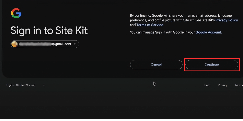 google analytics google account connect