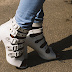 WHITE MANY ADJUSTABLE LEATHER STRIPES WOMEN SANDAL