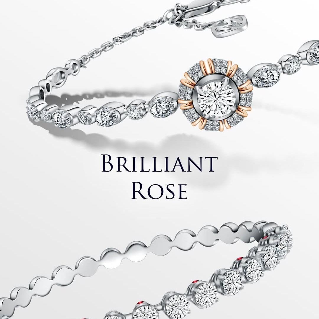 Gelang Bracelet dari MONDIAL Brilliant Rose yang Memukau